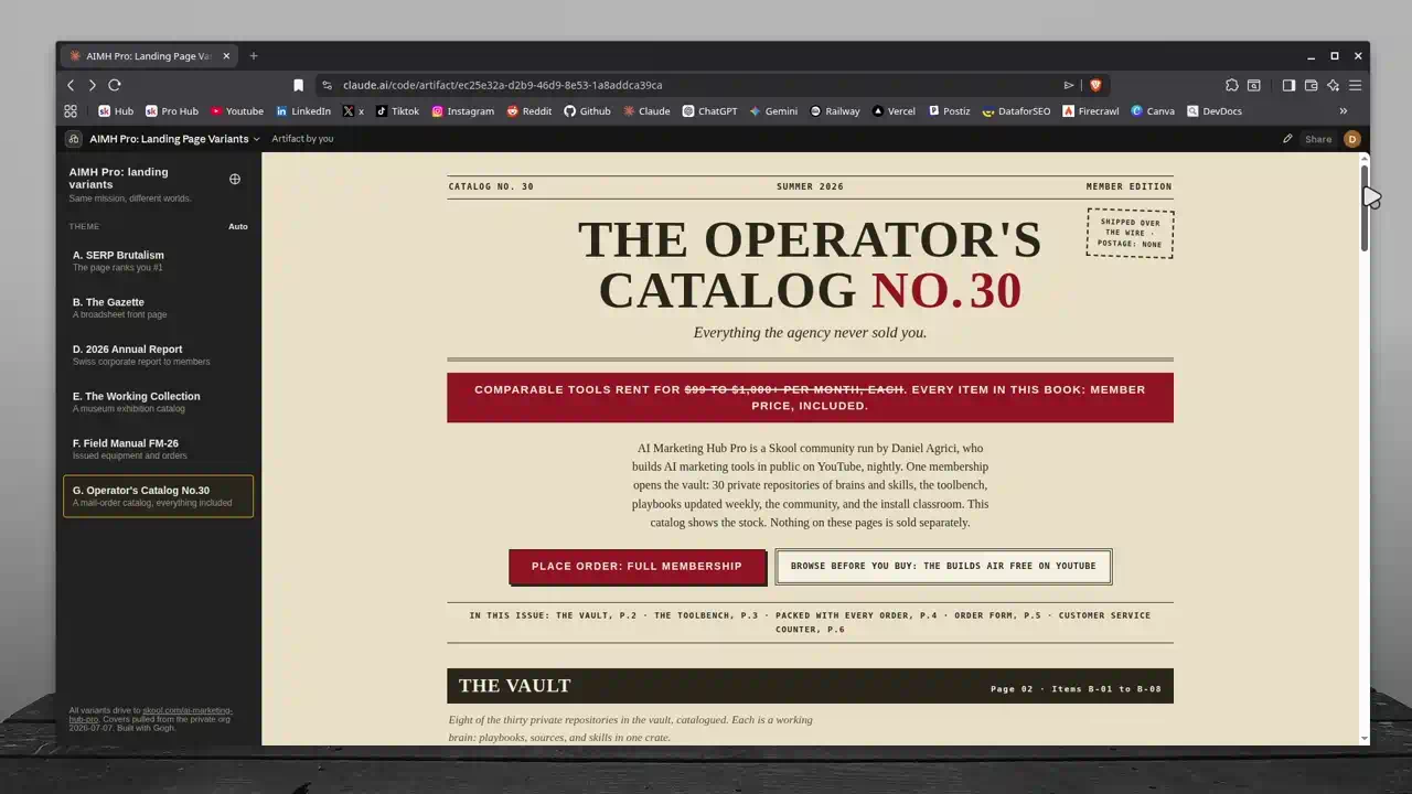 G. Operator's Catalog No.30 preview